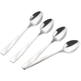 Bringer 12-Piece Coffee Spoons, Stainless Steel Mini Espresso Spoons