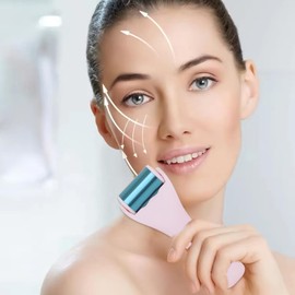 Face Massager - Reusable Skin Care Roller,Portable Skin Care Products, Multifunctional Massaging Tool for Home, Studio, Travel