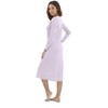 WiWi Nightgowns for Women Soft Viscose from Bamboo Long Sleeve