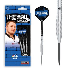 BULL'S Unisex - Adult Martin Schindler Dart, Silver, 21g