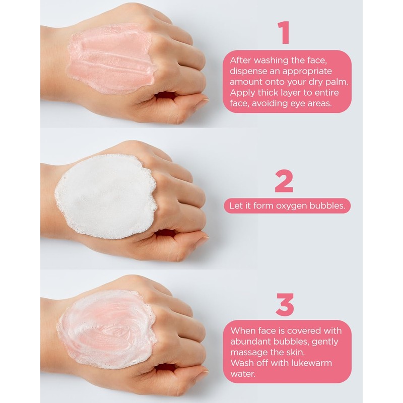 The Cem Gem Miracle Pink Pearl Bubble Mask (50g)