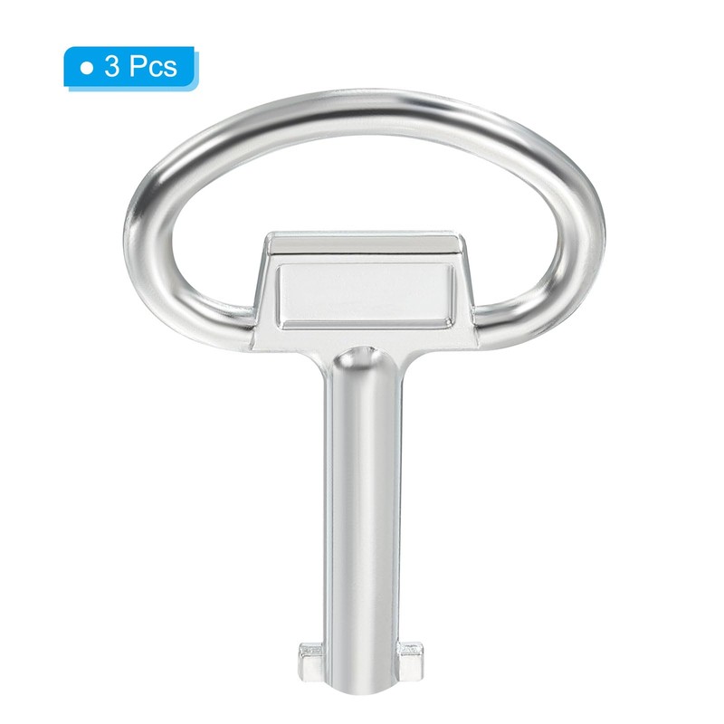 PATIKIL 13.5x5mm Socket Spanner Key, 3 Pack Electrical Cabinet Gas