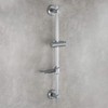 Tecmolog Drill Free Shower Slide Bar ABS Plastic Height/Angle Adjustable