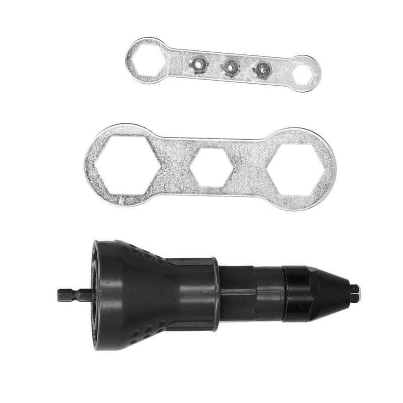 Electric Rivet Nut Gun Drill Adapter Cordless Riveting Adaptor Power