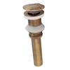 Pop Up Sink Drain Vintage Sink Vessel Drain Stopper Plant