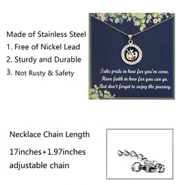 FUSTMW Artist Paint Palette Necklace Colorful Painters Jewelry Paint Brush Charm Necklace Future Artist Gifts for Art Teacher (silver)