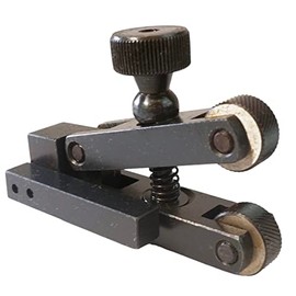 BLUEFOX TOOLS Knurling Tool V Clamp Type Holder | 5-20 MM Capacity | Mini Lathe | Fully Adjustable | Reduced Knurling Load