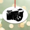 CafePress Camera Oval Wood Ornament, 5.25" W x 3.5" H