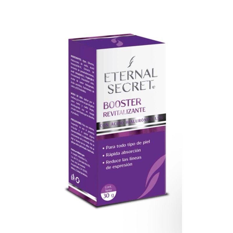 Eternal Secret Booster Revitalizante Ácido Hialurónico 30ml Anti-Aging