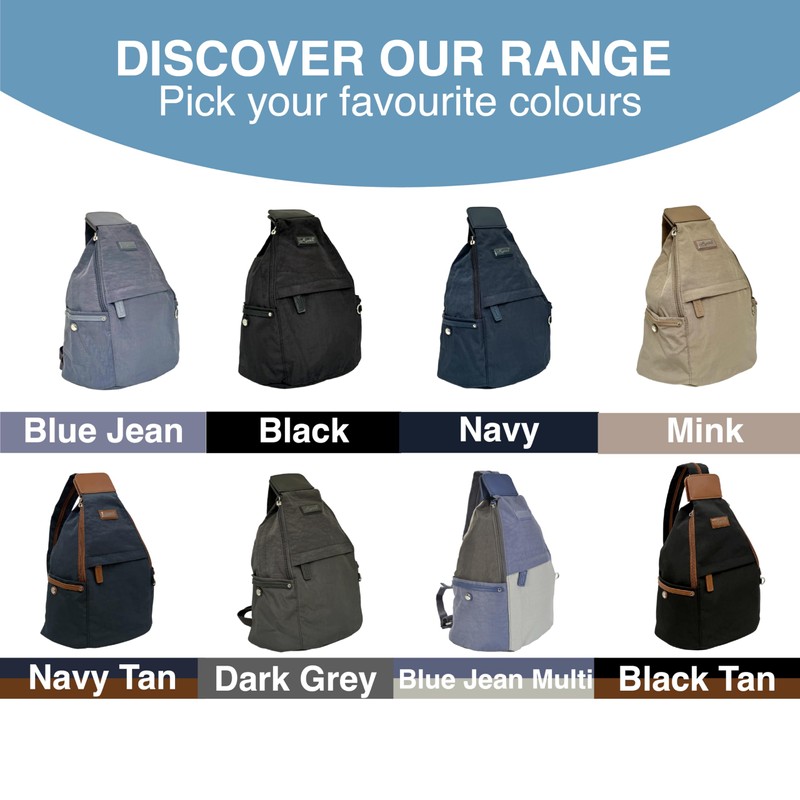 Spirit - Nylon Waterproof Backpack - Lightweight Rucksack with Multiple