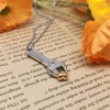 Tool Wrench Cremation Jewelry Spanner Urn Necklace for Ashes Holder