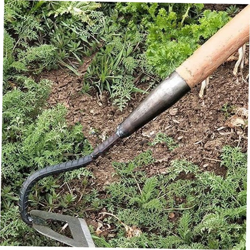 BCOATH 2pcs Hoe Connector Replacement Rake Handle for Gardening Tools