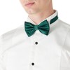 DonDon Men's Handmade Silk Look Bow Tie 12 x 6