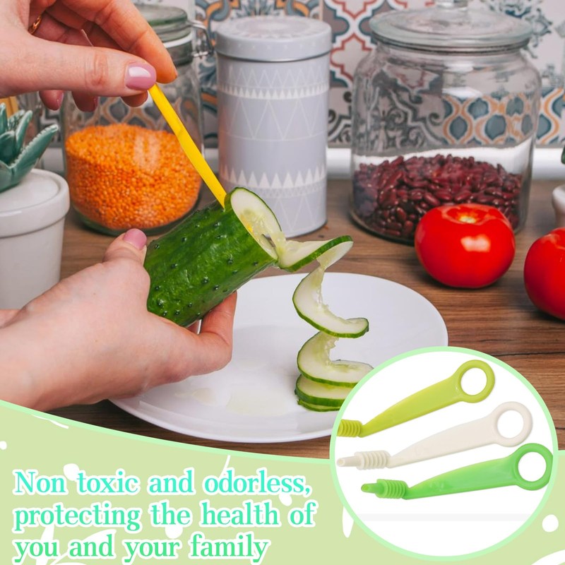 Spiralizer for Vegetables, 12 Pcs Spiral Cutter Set, Vegetable Slicers