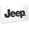 Eurosport Daytona- Compatible with -, Jeep Stainless Steel License Plate