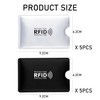 SLEEKEE 10pcs Credit Card Blocker RFID Cover Credit Card Encapsulation