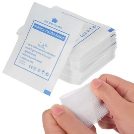 Medical Gauze Pad, 30 Pieces Cotton Gauze Sponge, Non-Stick Wound Care Pads for Household Supplies, Home, Outdoor