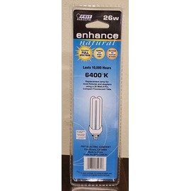 Feit 26W 4-Pin 6400K Compact Fluorescent Lamp - BPPLT26E/64 - NEW