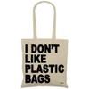 BAGzilla - I dont like plastic bags, cotton bag, jute