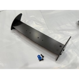 Carbon Fiber Rear Wing For 1/8 Arrma Typhon, Kraton 6s and Other Models