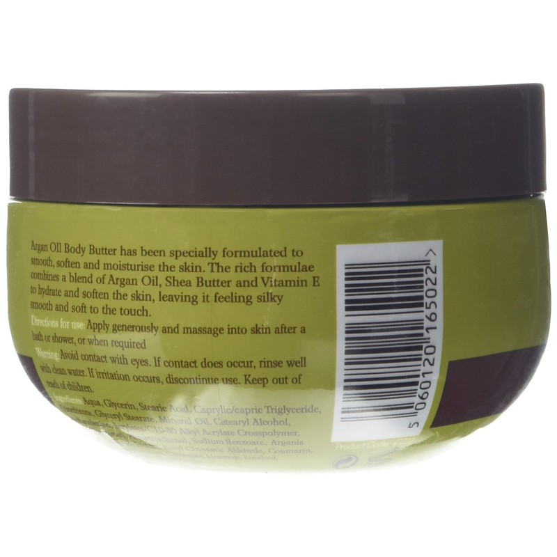 Argan Oil Moroccan Extract Body Butter, 250ml