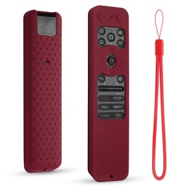 Silicone Protective Cover for LG MR25GA Remote Compatible with 2025 C5/M5/B5/G5 Series Remote Controls, Drop and Scratch Resistant Remote Case with Lanyard(Burgundy)