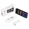 Ankilo Digital Alarm Clock, LED Clock for Bedroom, Electronic Office