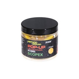 Jaxon Boilies Pop-Up Method Ground 18 mm 50 g Carp Fishing Groundbait (Scopex/FG-KU05)