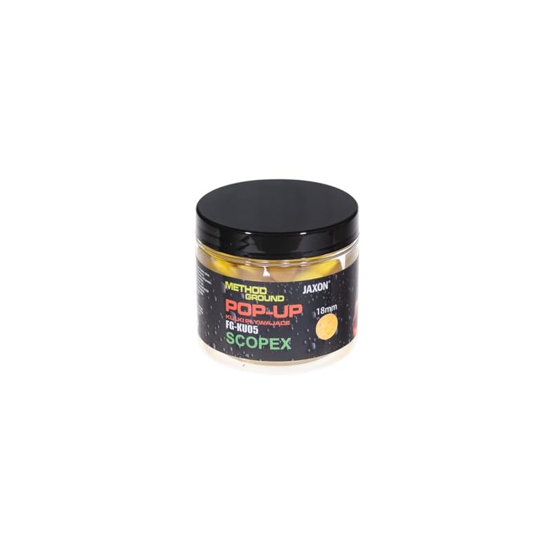 Jaxon Boilies Pop-Up Method Ground 18 mm 50 g Carp