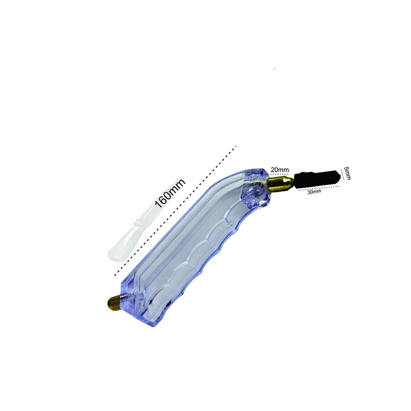 Professional Heavy Duty Pistol Grip Style Oil Feed Stained Glass