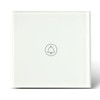 Touch Doorbell Switch Wall Bell Switch EU Standard AC110-250V White