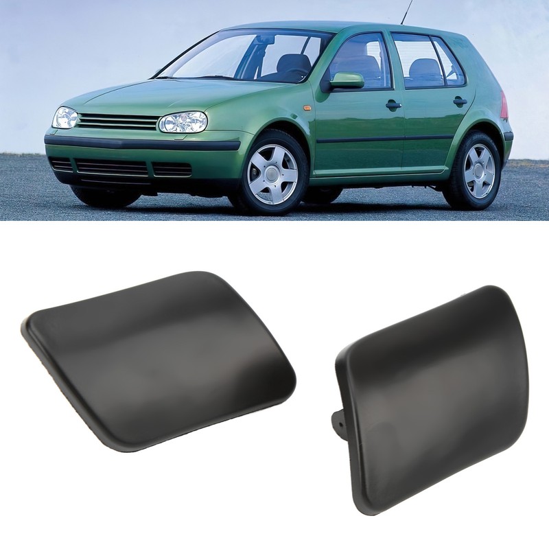Front Bumper Headlight Washer Cover Nozzle Cap Left Right Side