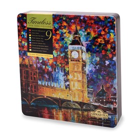 Ahmad Tea Timeless Tea Collection of 9 Black, Fruit & Green Teas, 72 Teabags