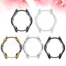 jojofuny 5pcs TPU Protective Case for Gear Shockproof Scratch-Resistant Cover Grey Transparent and Easy Access to Buttons and Ports