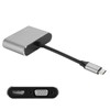 Adapter TypeC Hub to VGA HDMI DVI Displayport/3.1 Ethernet Converter