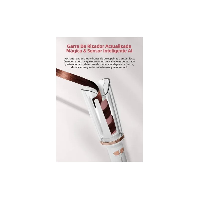 Rizadora Para Cabello Cerámica Automático 25mm- Actualizado