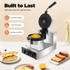 YUASDUU Electric Press Ufo Burger Machine, 110V 1200W Commercial Hamburger