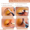 Penugo Makeup Practice Face Board, Silicone Makeup Mannequin Face for