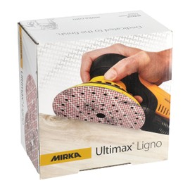 Mirka Ultimax Ligno Ø 125mm sanding discs Velcro Multifit/grit 60/50 pieces/multi-perforation/for sanding wooden surfaces