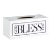 Creative Brands Faithworks - God Bless You Wooden Tissue Box
