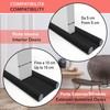 Draught Excluder for Armored Door, Extendable Draught Excluder for All
