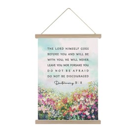 Christian Wall Art - Christian Art, Bible Verse Wall Art, Christian Bible Scroll Wall Art, Christian Wall Art Decor, Inspirational Bible Verse Decorative Painting, Christian Decor Bedroom Living Room
