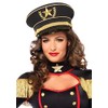 Leg Avenue Military Hat Costume (Black)