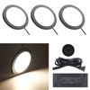 VST Under Cabinet Mini Panel Lighting 3PCS 3.94inch 12V 2.5W(Total