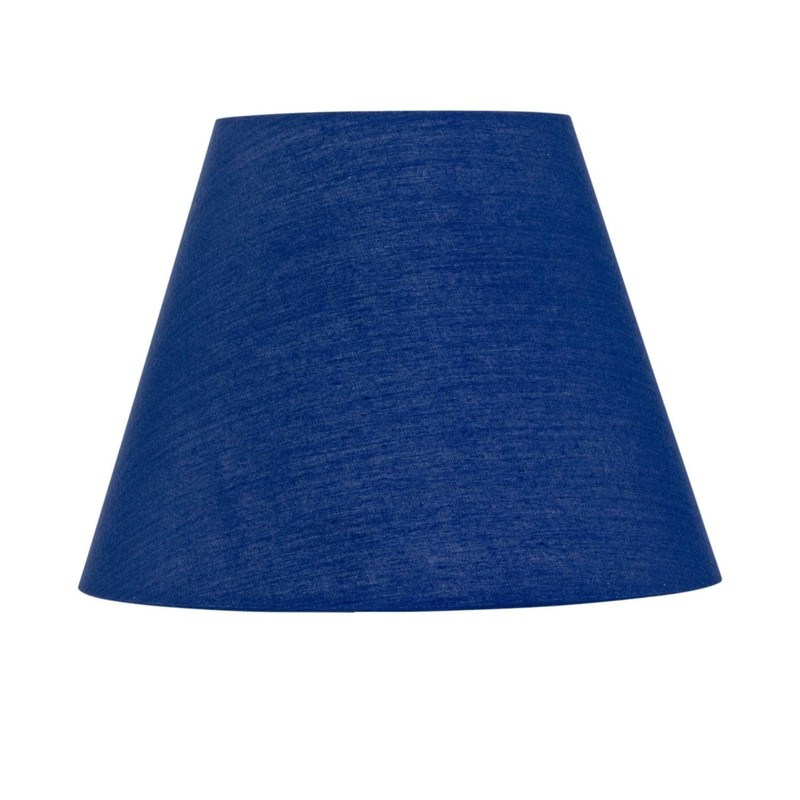 Set of 2 Navy Blue Fabric Table Lamp Shades, Lampshade
