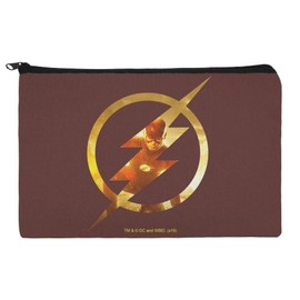 GRAPHICS & MORE The Flash TV Series Flash in Logo Makeup Cosmetic Bag Organizer Pouch