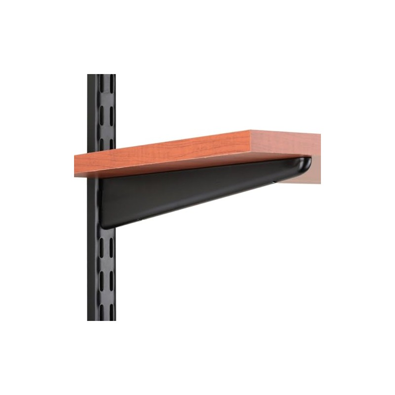 Knape & Vogt, Black, John Sterling Dual Trak Adjustable Wood