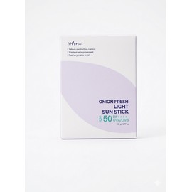 Isntree Onion Fresh Light Sun Stick 22g (SPF50+) 1 unit / 이즈앤트리 어니언 프레쉬 라이트 선스틱 22g(SPF50+) 1개