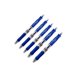 Ballpoint Pen, Large Capacity, Smooth Writing, Line Width 0.5, Easy to Write, School Entrance, Graduation, Job, Birthday, Sixtieth Birthday, Celebration, Men and Women, Writing Instrument K-35 (Blue