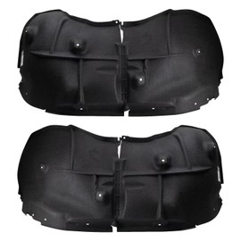 TRQ Front Inner Fender Liner Set Compatible with 2020-2023 GMC Sierra 2500 HD Sierra 3500 HD GM1248314 GM1249314